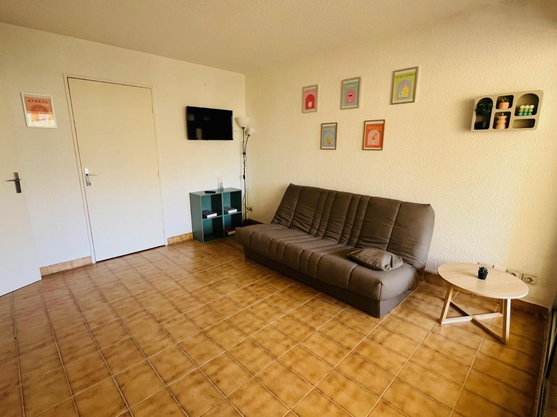 T2 ,4 Couchages ,Climatise ,Terrace ,En Face D'Aqualand ,Plage Rochelongue Agde Eksteriør billede